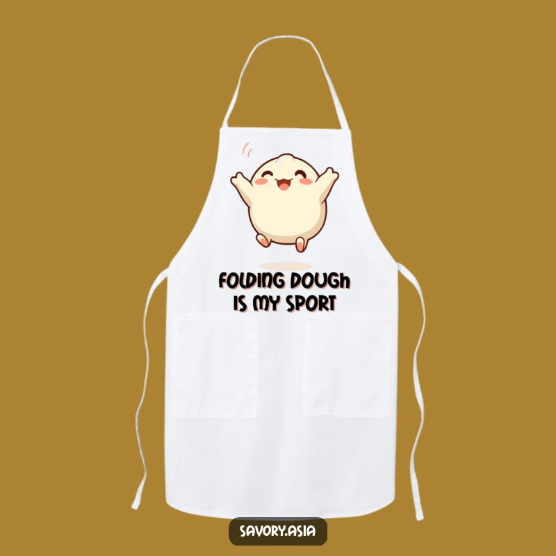 Funny Dumpling Apron: Cook with Joy and Hilarious Style
