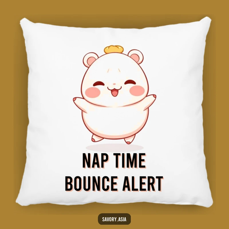 Funny Bao Bun Pillow: Cozy Comfort with a Cheerful and Humorous Touch