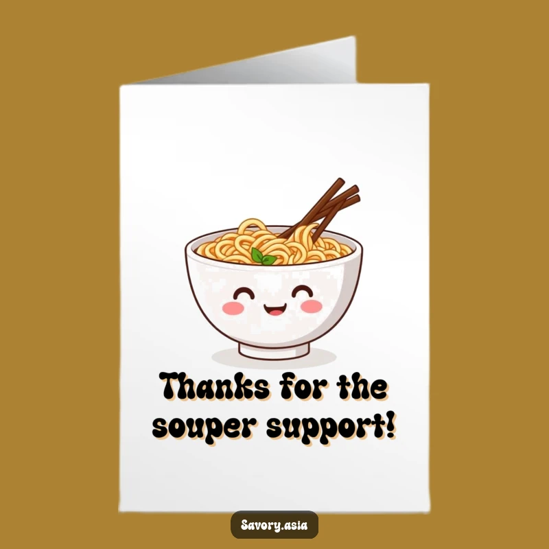 Free Printable Thank You Card: Ramen's Grateful Jig, Humorous Downloadable Appreciation