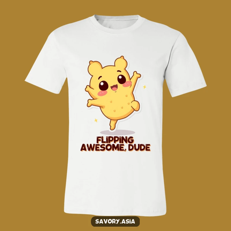 Funny Tempura Somersault T-Shirt: Wear Your Crispy Humor Proudly